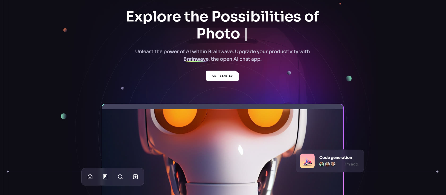 AI SaaS — visual 3